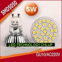 LED Žárovka  GU10/E14 5W 24 SMD5050